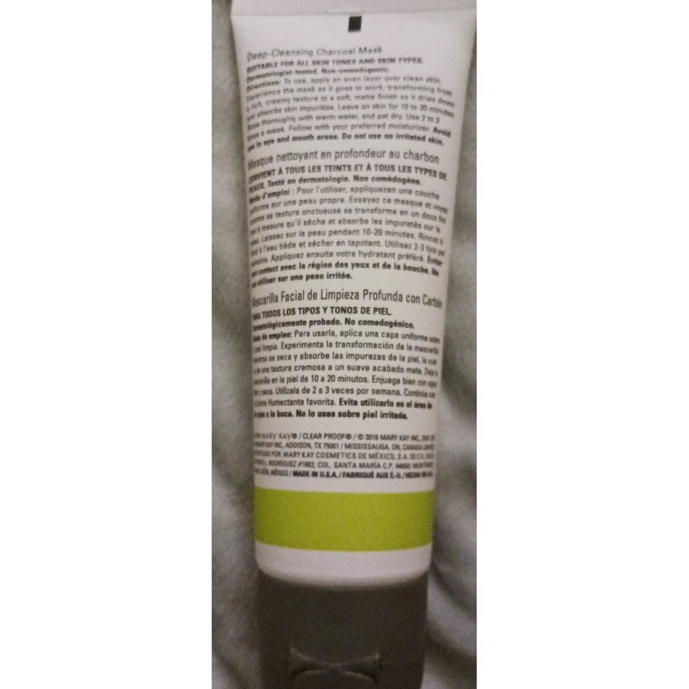 NEW Mary Kay Clear Proof Deep-Cleansing‎ Charcoal Mask